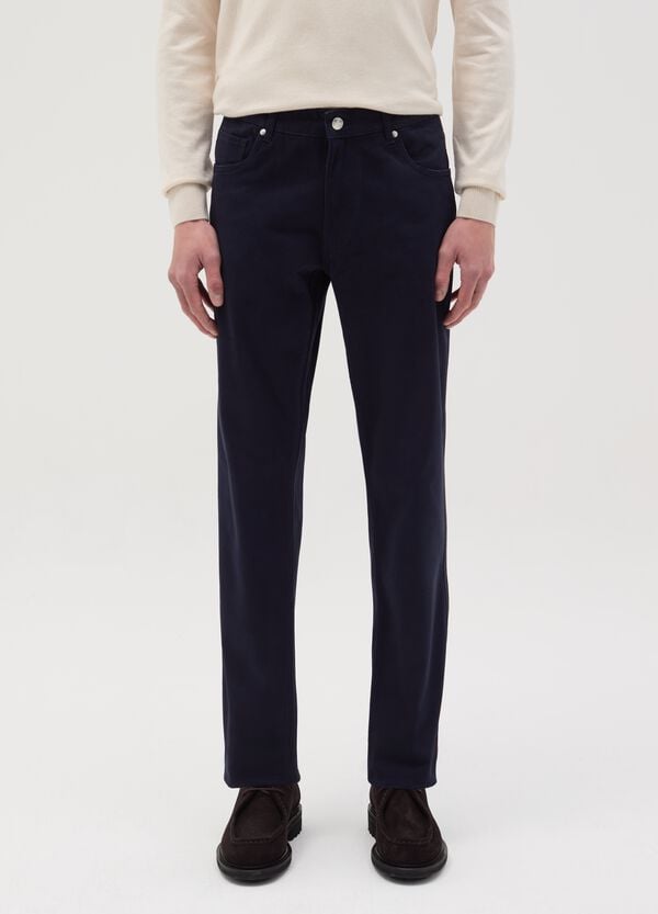 Ovs Pantalone Slim Fit Cinque Tasche