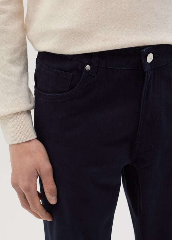 Ovs Pantalone Slim Fit Cinque Tasche