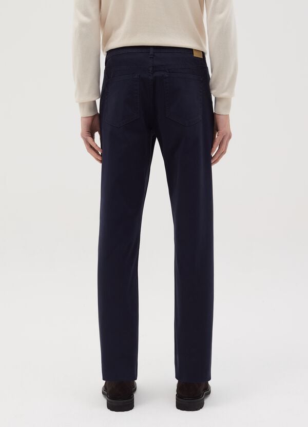 Ovs Pantalone Slim Fit Cinque Tasche