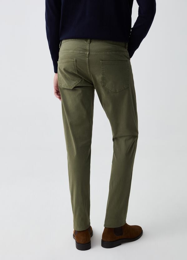 Ovs Pantalone Slim Fit Cinque Tasche