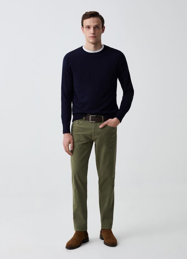 Ovs Pantalone slim fit cinque tasche