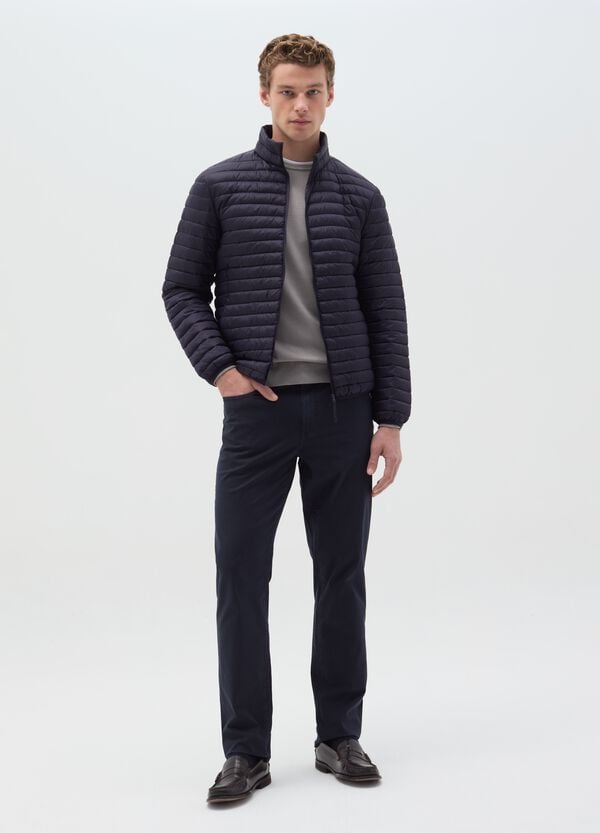 Ovs Pantalone slim fit in popeline di cotone