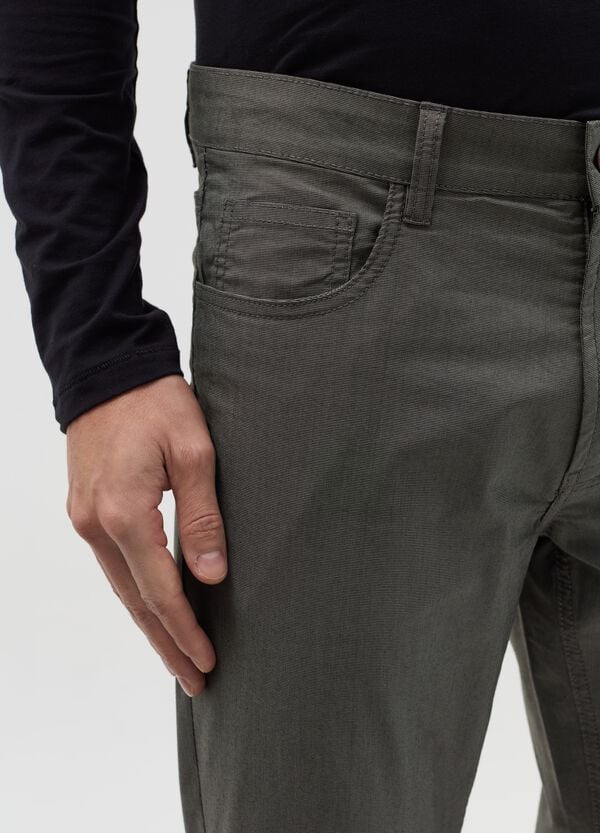 Ovs Pantalone Slim Fit Stretch Cinque Tasche