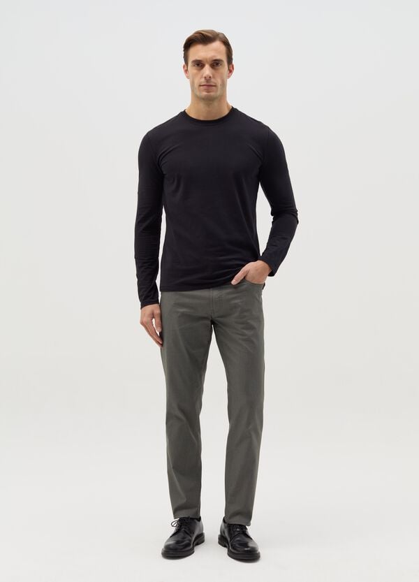 Ovs Pantalone slim fit stretch cinque tasche