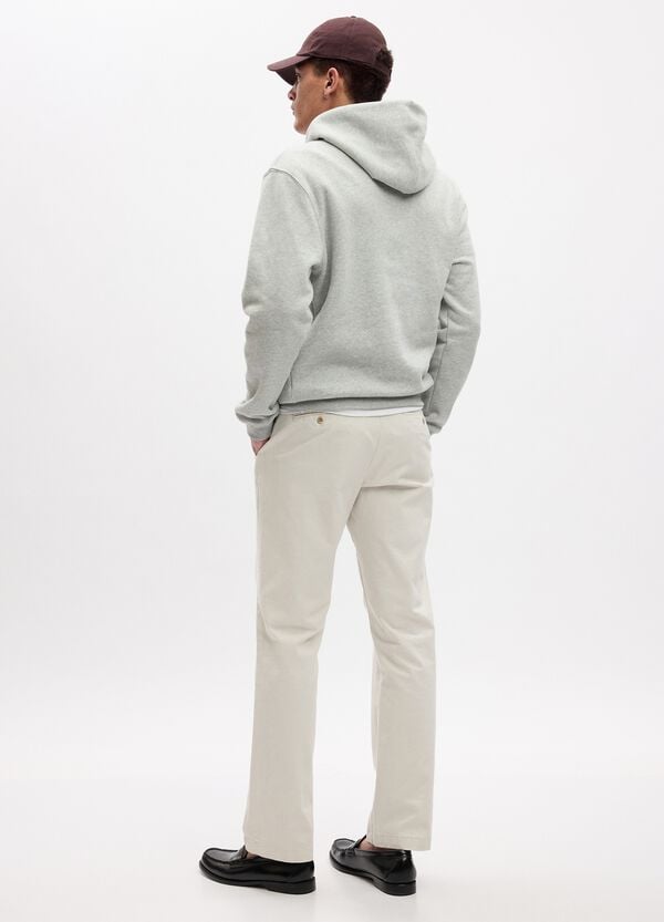 Ovs Pantalone Straight Fit In Cotone Stretch