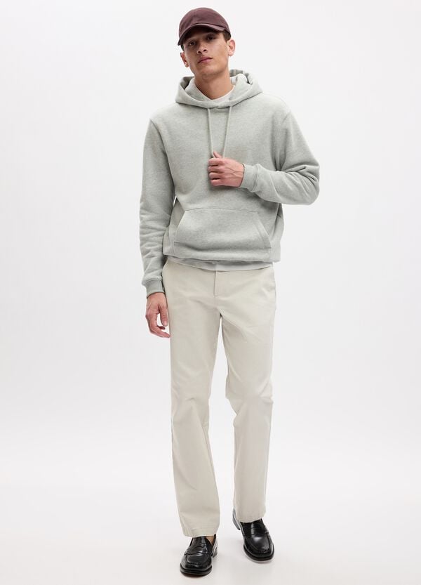 Ovs Pantalone straight fit in cotone stretch