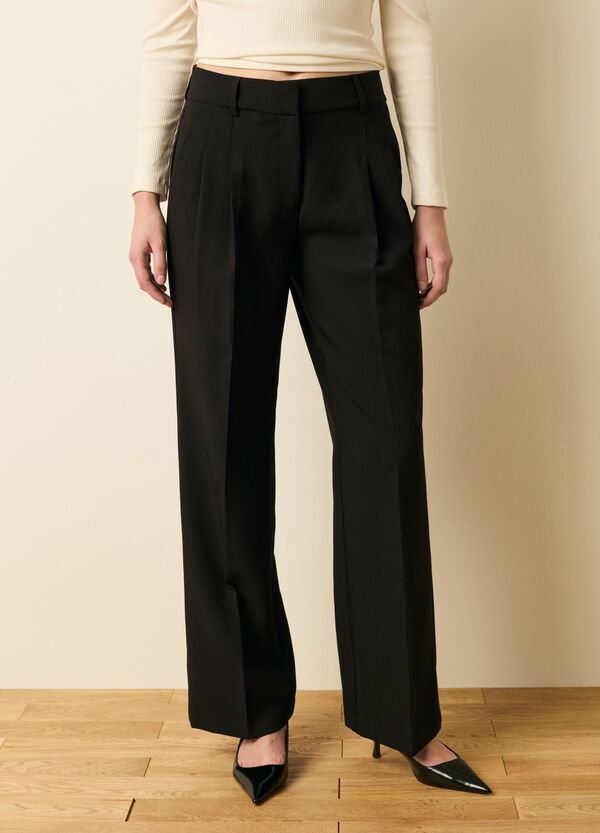 Ovs Pantaloni A Gamba Larga