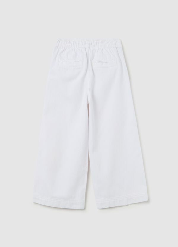 Ovs Pantaloni A Gamba Larga Con Bottoni Decorativi