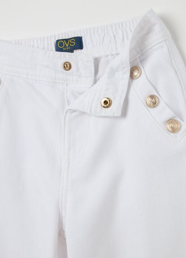 Ovs Pantaloni A Gamba Larga Con Bottoni Decorativi