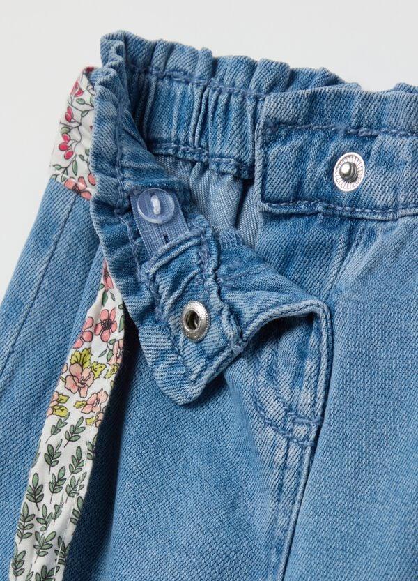 Ovs Pantaloni A Gamba Larga Con Cintura Floreale