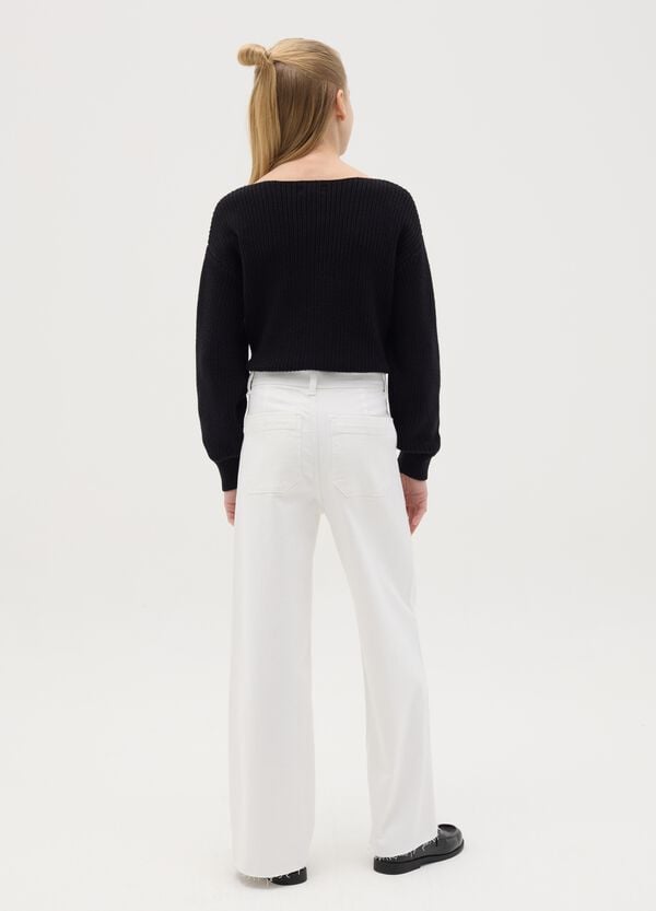 Ovs Pantaloni A Gamba Larga Con Tasche