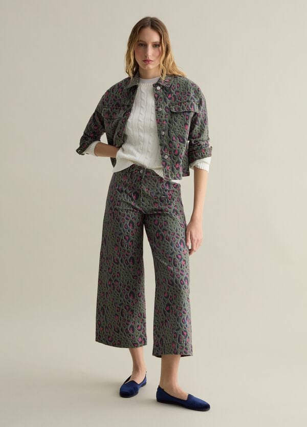 Ovs Pantaloni a gamba larga fantasia animalier