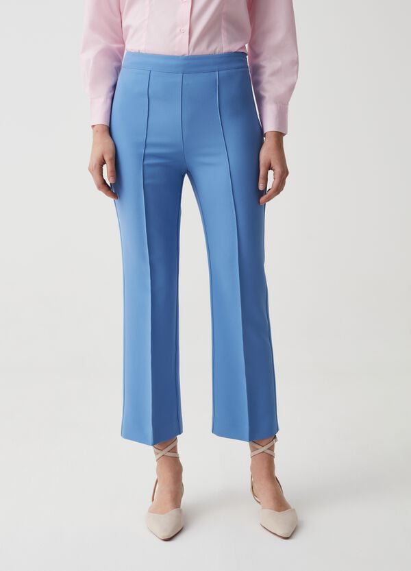 Ovs Pantaloni Ankle Fit Con Cuciture In Rilievo