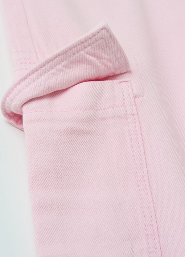 Ovs Pantaloni Cargo A Gamba Larga In Twill