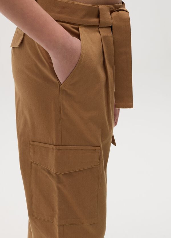 Ovs Pantaloni Cargo Con Cintura
