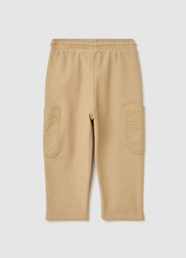 Ovs Pantaloni Cargo In Cotone Con Coulisse