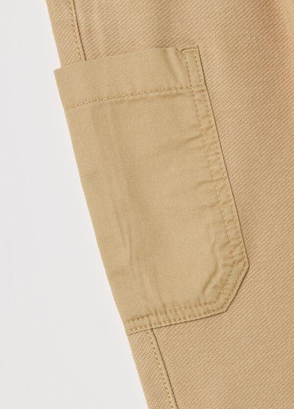 Ovs Pantaloni Cargo In Cotone Con Coulisse