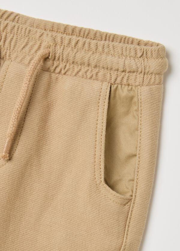 Ovs Pantaloni Cargo In Cotone Con Coulisse