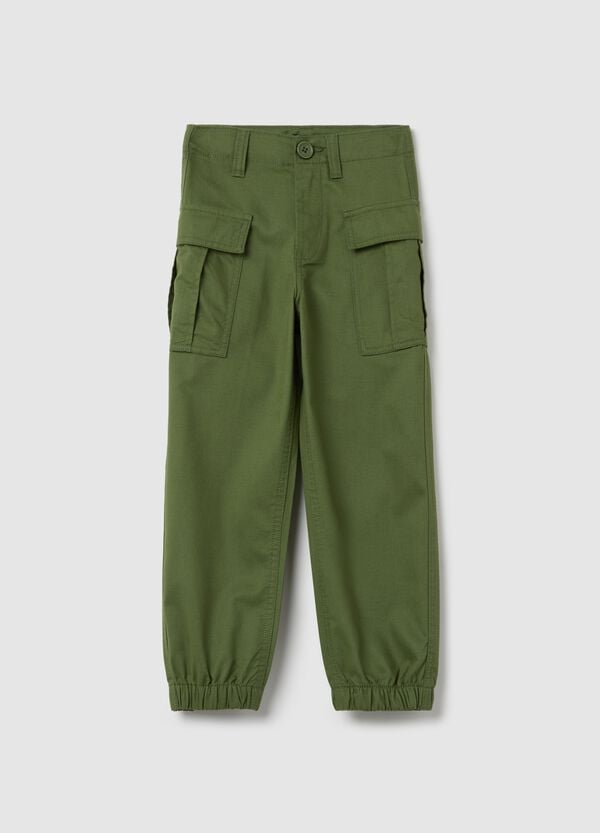 Ovs Pantaloni cargo in cotone e Lyocell