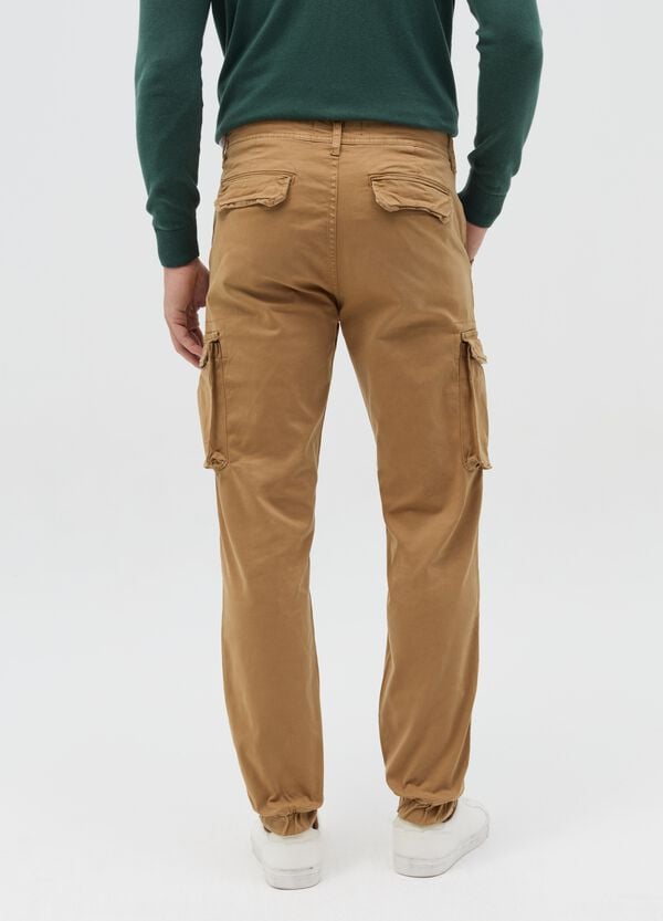 Ovs Pantaloni Cargo In Cotone Stretch