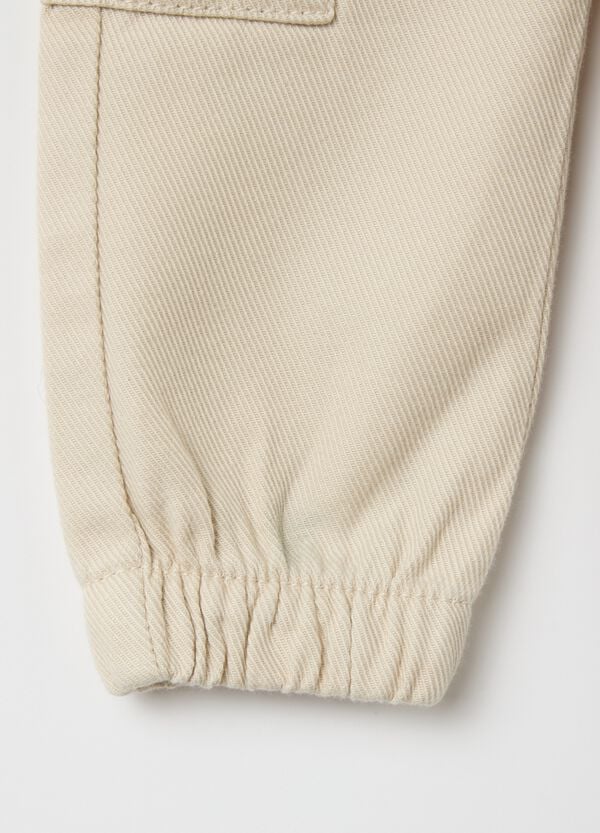 Ovs Pantaloni Cargo In Twill