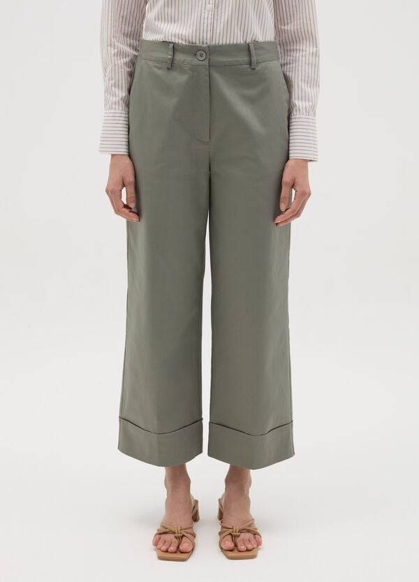 Ovs Pantaloni Chino A Gamba Larga