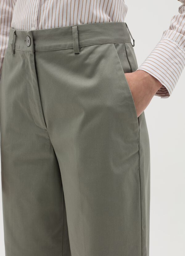 Ovs Pantaloni Chino A Gamba Larga