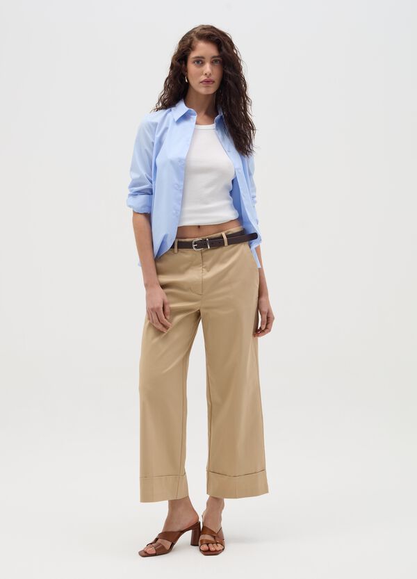 Ovs Pantaloni Chino A Gamba Larga