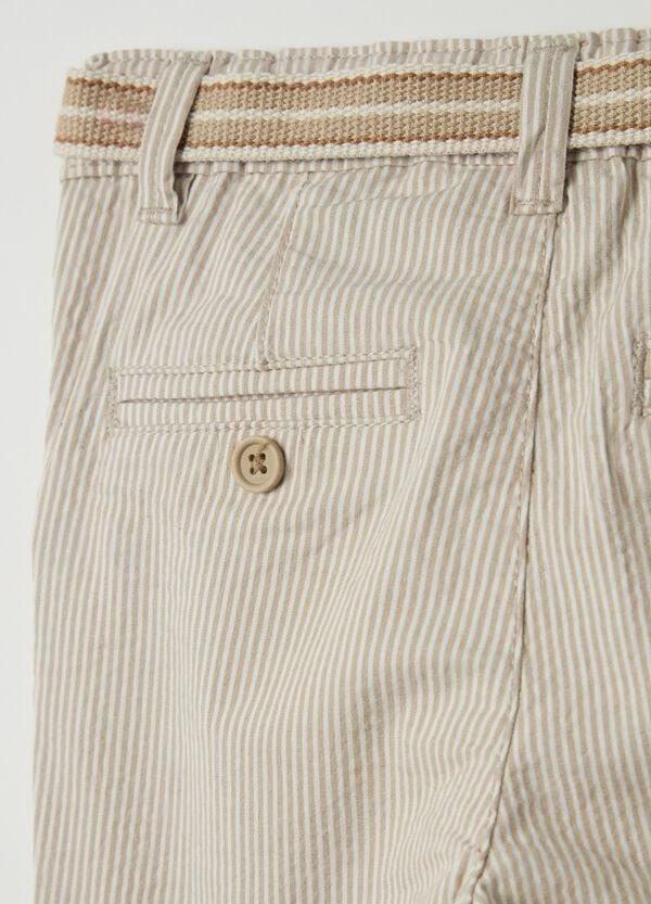 Ovs Pantaloni Chino A Righe Con Cintura