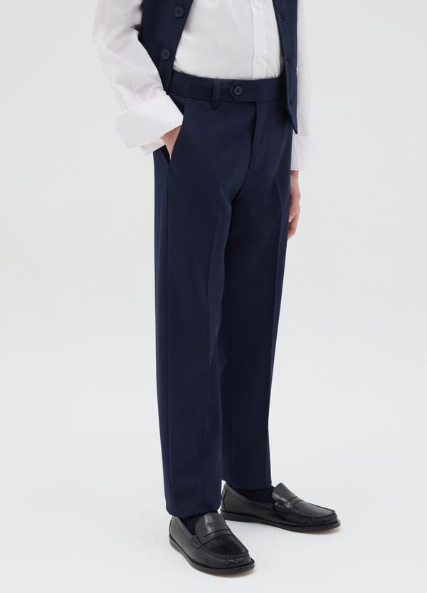 Ovs Pantaloni Chino Con Pinces