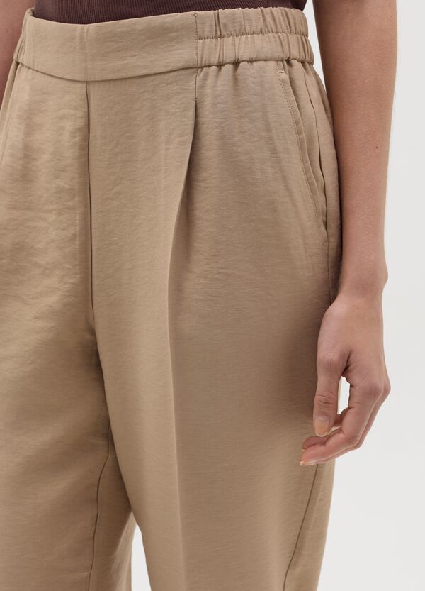 Ovs Pantaloni Chino Con Vita Elasticata
