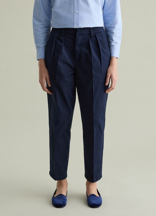 Ovs Pantaloni Chino In Cotone Stretch