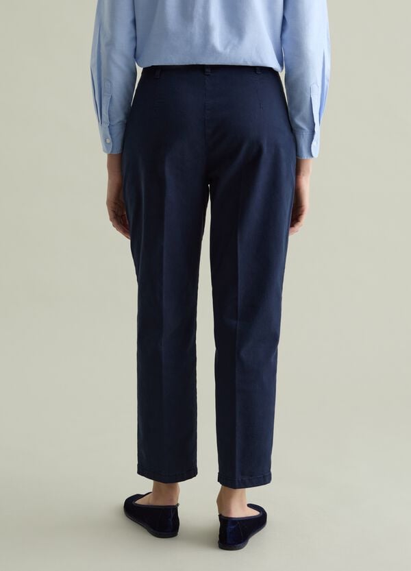 Ovs Pantaloni Chino In Cotone Stretch