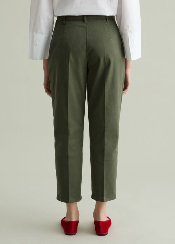 Ovs Pantaloni Chino In Cotone Stretch