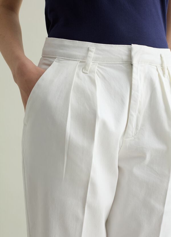 Ovs Pantaloni Chino In Cotone Stretch