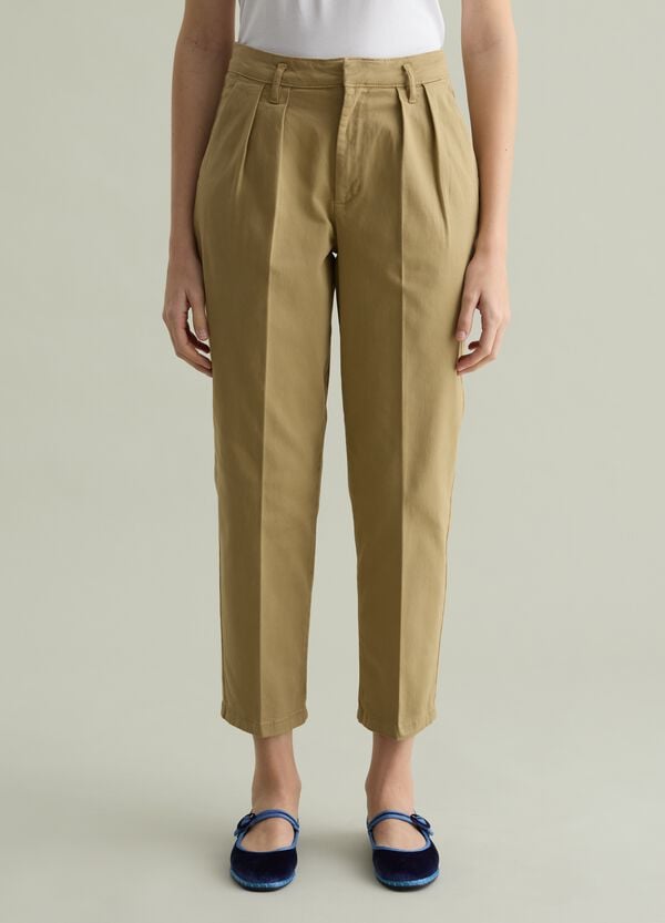 Ovs Pantaloni Chino In Cotone Stretch