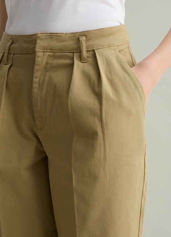 Ovs Pantaloni Chino In Cotone Stretch