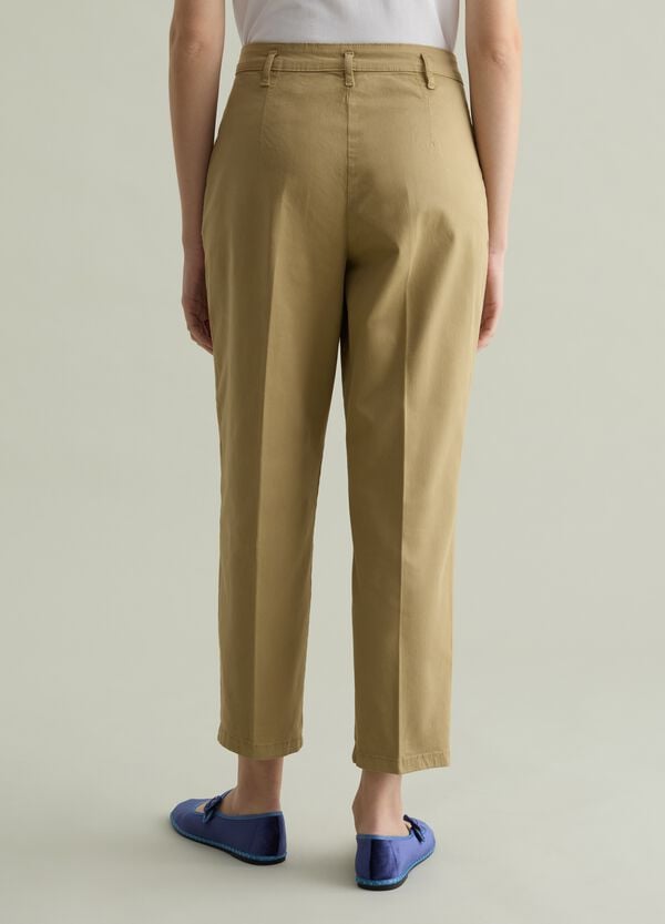 Ovs Pantaloni Chino In Cotone Stretch