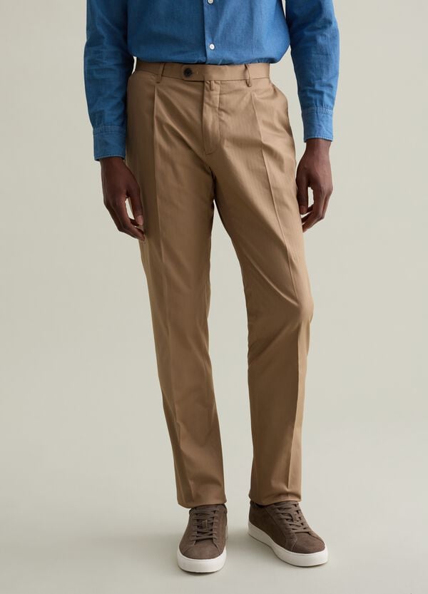 Ovs Pantaloni Chino In Cotone Stretch