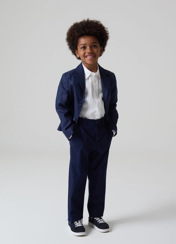 Ovs Pantaloni chino in cotone stretch