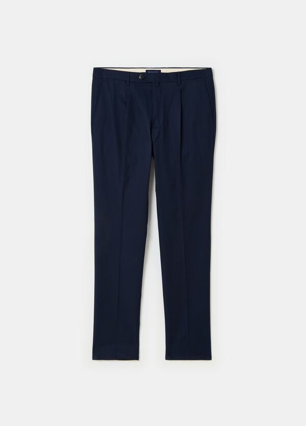 Ovs Pantaloni Chino In Cotone Stretch PIOMBO