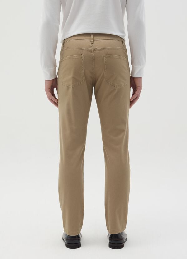 Ovs Pantaloni Chino Regular Fit Micro Fantasia