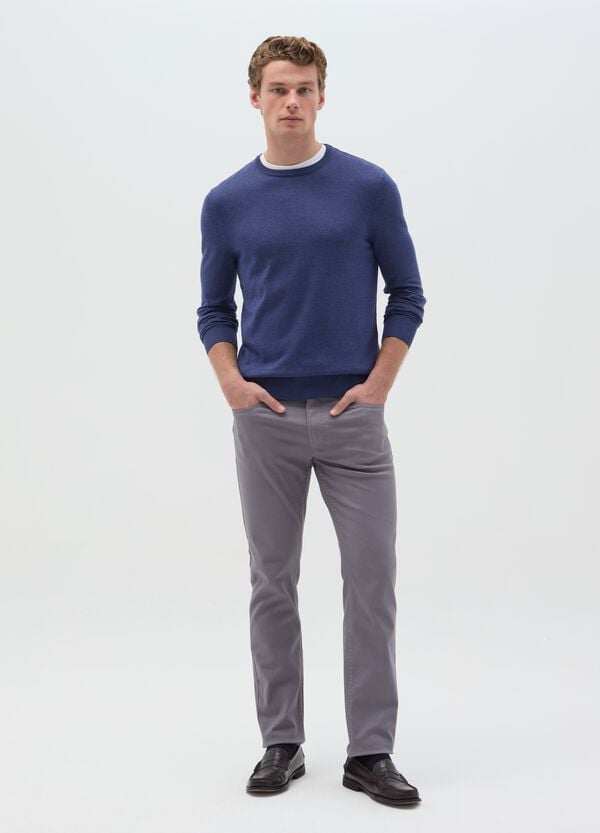 Ovs Pantaloni chino regular fit micro fantasia