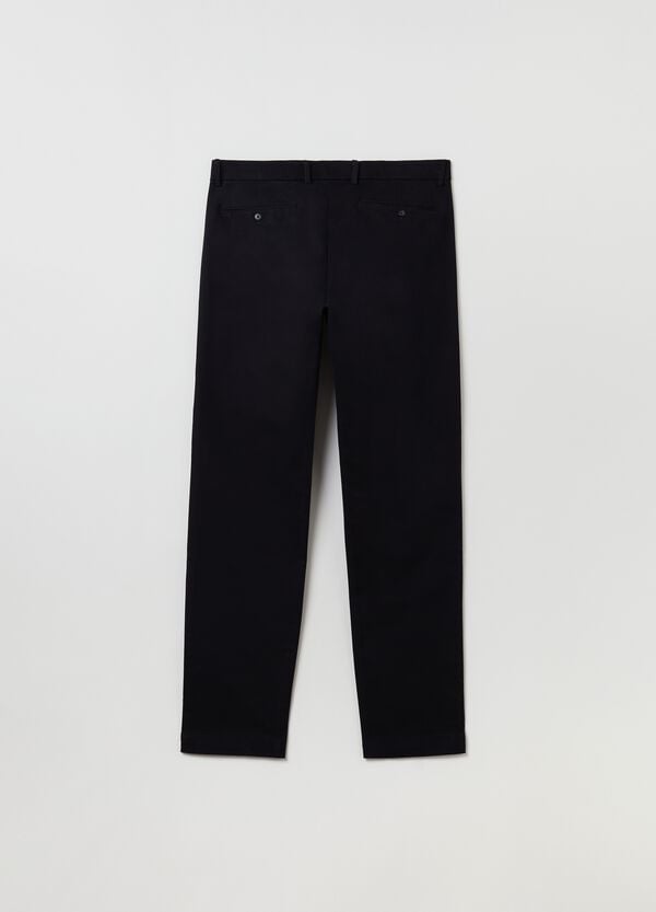 Ovs Pantaloni Chino Skinny Fit In Cotone Stretch