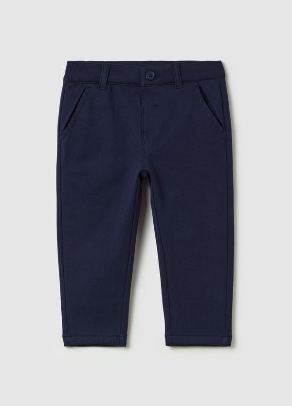 Ovs Pantaloni chino slim fit con tasche