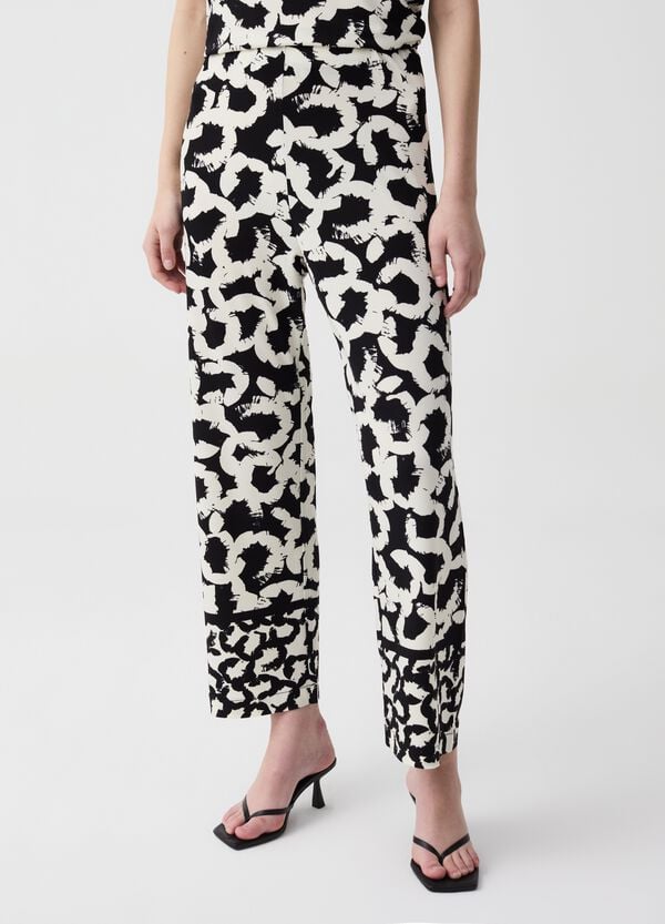 Ovs Pantaloni Con Stampa Etnica