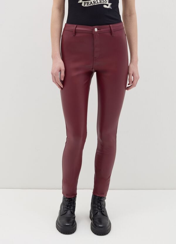 Ovs Pantaloni Effetto Lucido B.ANGEL X MARE FUORI