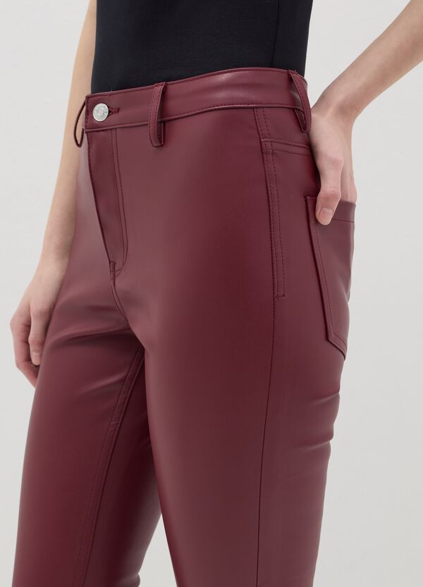 Ovs Pantaloni Effetto Lucido B.ANGEL X MARE FUORI