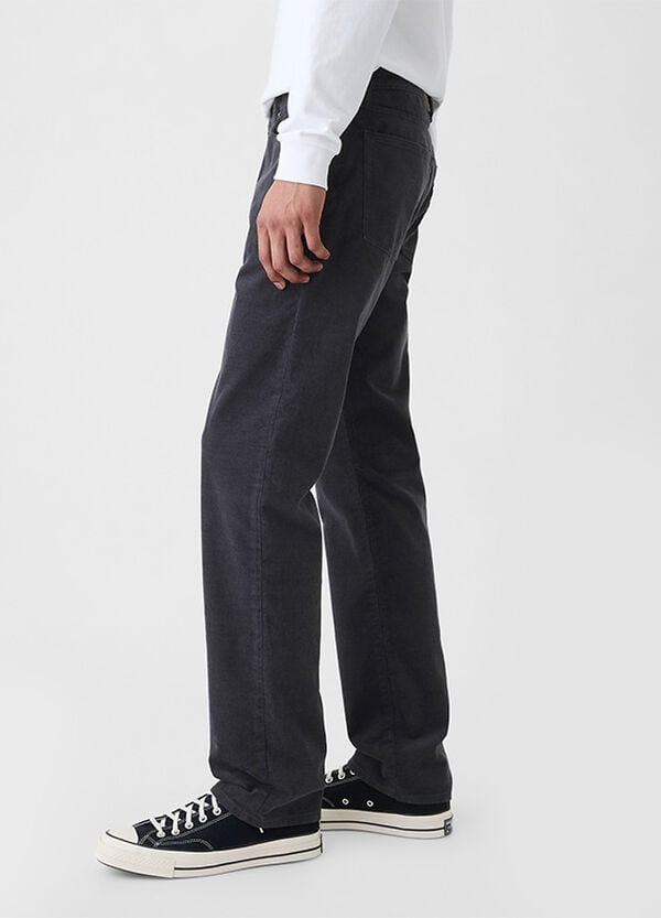 Ovs Pantaloni In Corduroy Cinque Tasche