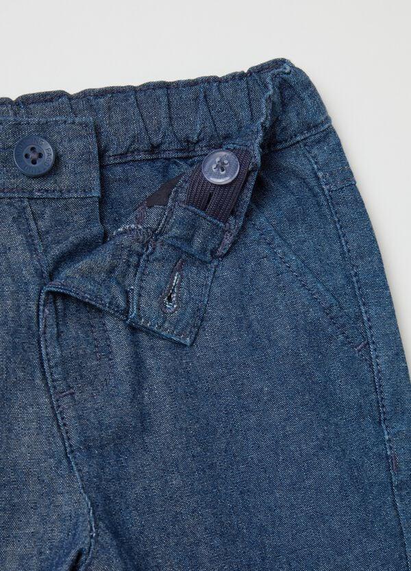 Ovs Pantaloni In Cotone Con Tasche